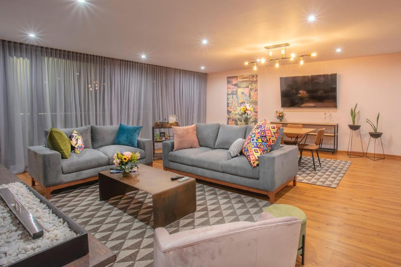 Hotel V1501 Pasto Dış mekan fotoğraf The living room of the 2019 series